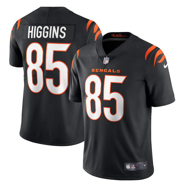Youth Cincinnati Bengals #85 Tee Higgins New Black NFL Vapor Untouchable Limited Stitched Jersey